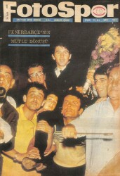 Fotospor Dergisi 24 EYLÜL 1968 - İNGİLTEREDE BAŞARI KAZANAN FENERBAHÇE POSTERİ, ALTAY POSTERİ, SAMSUN GİRESUN FARKLI GALİP DRG956 - 1