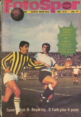 Fotospor Dergisi 29 Nisan 1968 Sayı 86 - Kendi Kendini Hırpalayan Adam Ulvi Yenal NDR86066 - 1