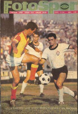 Fotospor Haftalık Spor Dergisi 10 Aralık 1968 Sayı 118 - Mustafa Yürür, Sanlı Sarıalioğlu, Nuri Toygün NDR85982 - 1