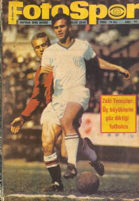 Fotospor Haftalık Spor Dergisi 20 Mayıs 1968 Sayı89 İçin İçin Kaynayan Bir KuruluşBeden Terbiyesi Genel Müdürlüğü NDR86069 - 1