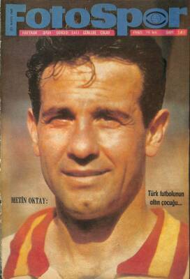 Fotospor Haftalık Spor Dergisi 20 Mayıs 1969 Sayı 141 - Metin Oktay, Tuttuğunu Koparan Takım Kocaelispor NDR86085 - 1