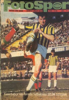 Fotospor Haftalık Spor Dergisi 22 Ocak 1968 Sayı 72 - Selim Soydan, Adana, Zonguldak, İstanbul Denizlispor Takımları NDR86052 - 1