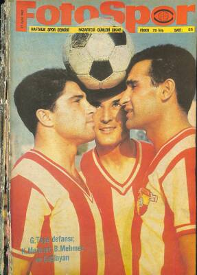 Fotospor Haftalık Spor Dergisi 25 Eylül 1967 Sayı55 Örnek Bir Futbol Yuvası Göztepe NDR86099 - 1