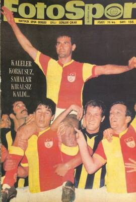 Fotospor Haftalık Spor Dergisi 26 Ağustos 1969 Sayı 155 - Kaleler Korkusuz, Sahalar Kralsız Kaldı, Mersin İdmanyurdu Her şeyi İle Lige Ve Kupaya Hazır NDR86031 - 1