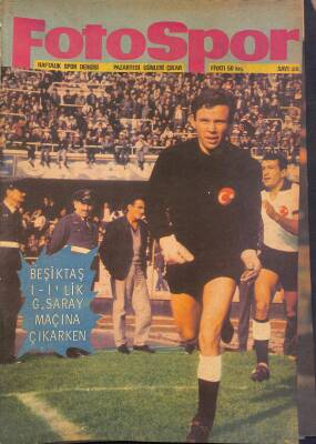 Fotospor Haftalık Spor Dergisi 6 Mart 1967 Sayı26 - Şükrü Birant, Mersin İdmanyurdu, Helenio Herrera NDR85998 - 1