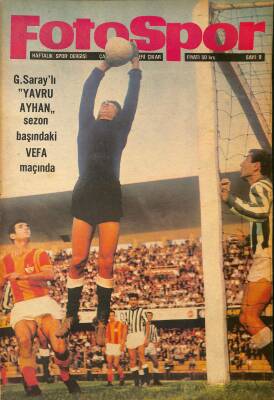 Fotospor Haftalık Spor Dergisi 9 Kasım 1966 Sayı9 Beşiktaşı Macar Kuzman Kurtardı NDR85644 - 1