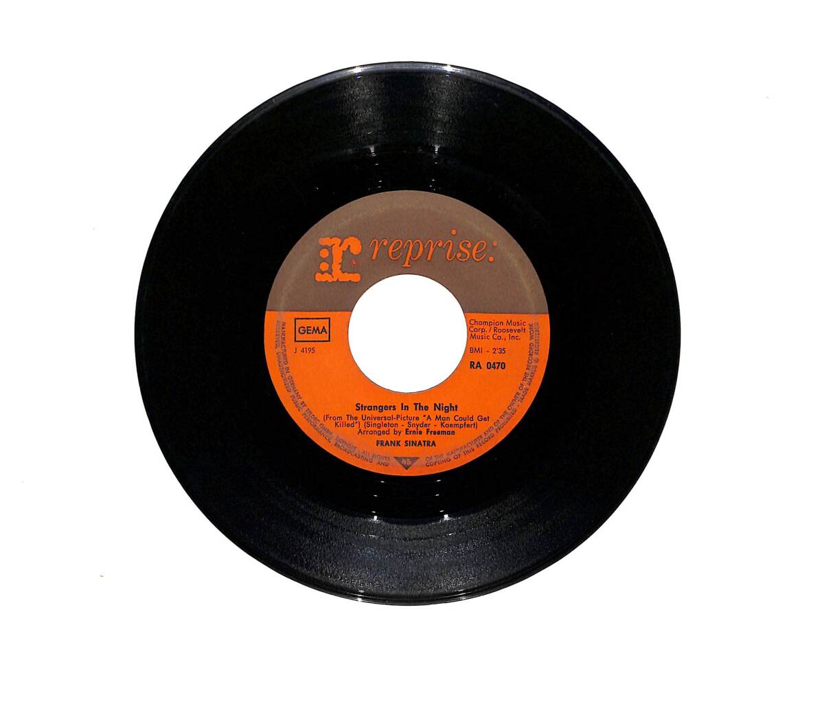 Frank Sinatra - Oh You Crazy Moon / Strangers In The Night PLAK (10/7.5) PLK24255 - 1