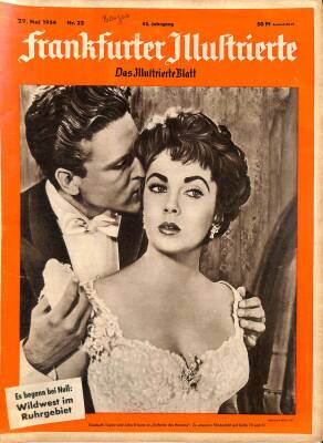 Frankfurter Illustrierte 29 Mai 1954 - Elizabeth Taylor Und John Ericson NDR84862 - 1