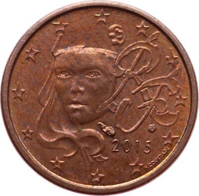 Fransa 1 Euro Cent 2015 ÇT YMP5219 - 2