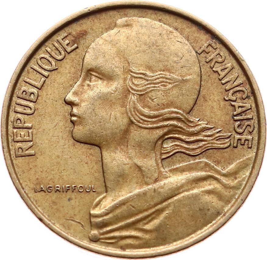 Fransa 10 Centimes 1967 ÇÇT YMP6485 - 2