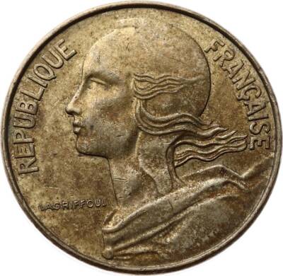 Fransa 10 Centimes 1974 ÇÇT YMP358 - 2