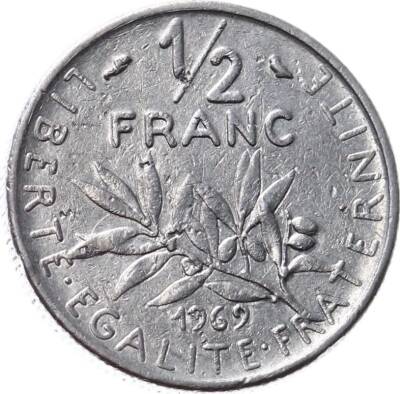 Fransa 12 Frank 1969 ÇT YMP1275 - 1