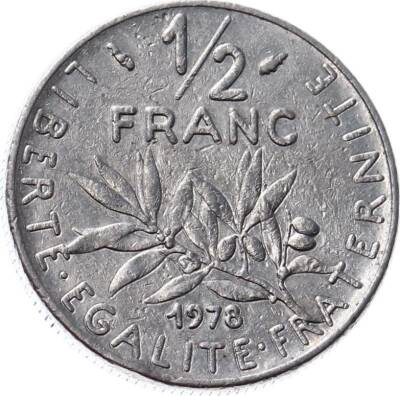 Fransa 12 Frank 1978 ÇT YMP1276 - 1