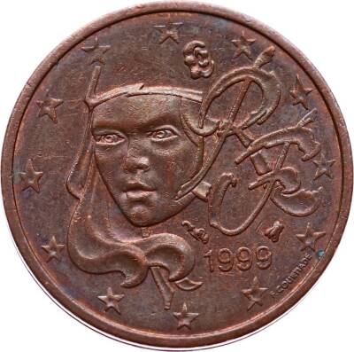 Fransa 2 Euro Cent 1999 ÇÇT YMP5163 - 2