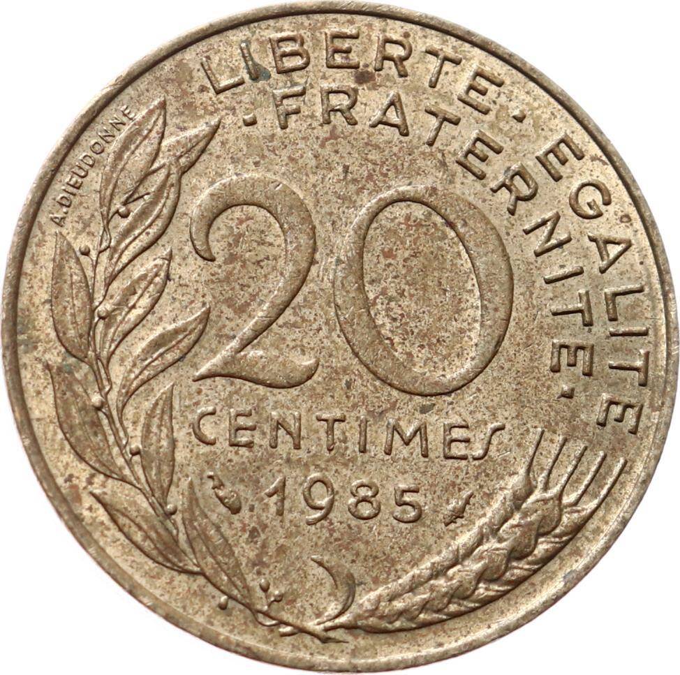 Fransa 20 Centimes 1970 ÇT YMP8289 - 1