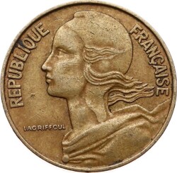 Fransa 20 Centimes 1972 ÇT YMP6563 - 2