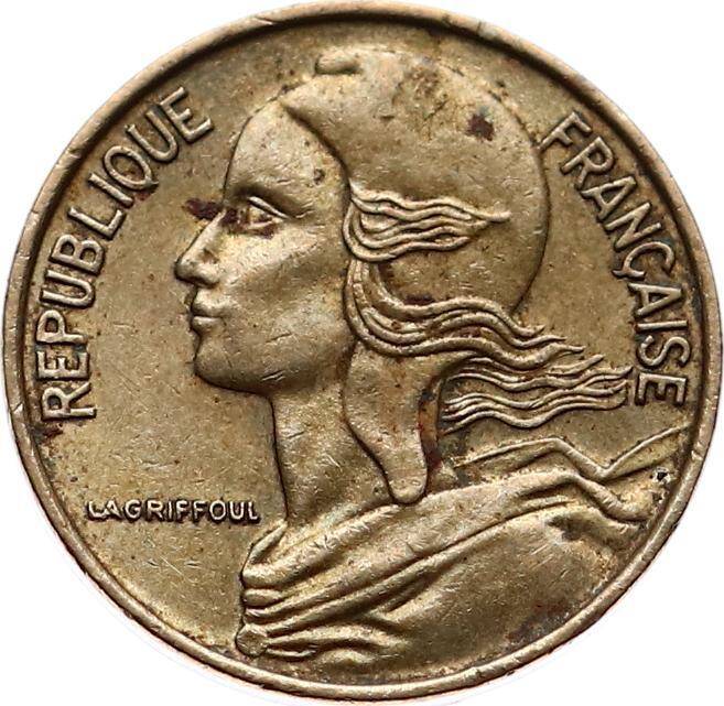 Fransa 5 Centimes 1972 ÇT YMP6528 - 2