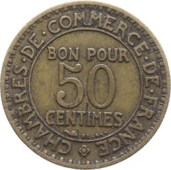 Fransa 50 Centimes 1922 ÇÇT YMP1289 - 1