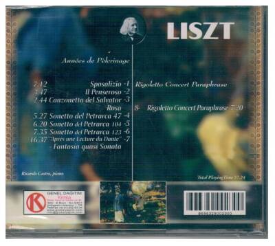 Franz Liszt - Annees De Pelerinage CD8 - 8