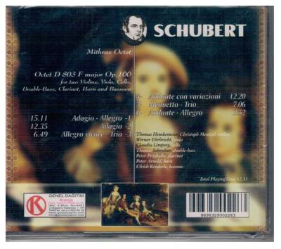 Franz Schubert - Mithras Octet CD9 - 8