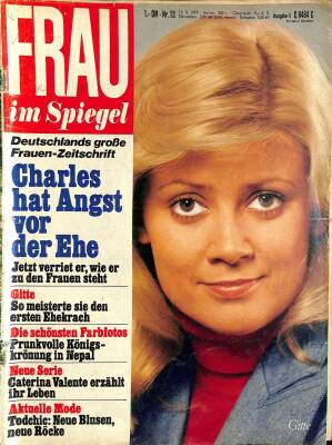 Frau im Spiegel Nr 12 12. 3. 1975 - Das Ist Der Rühmann Der WirSehen Wollen NDR82431 - 1