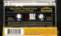 Freddy Quinn *Star Gold* (Alman Basım) Kaset KST19194 - 2