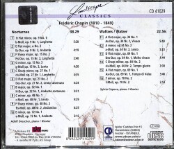 Frederic Chopin *Nocturnes Waltzes* ( İkinci El ) CD Müzik CD1591 - 2