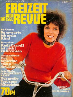 Freizeit Und Ratsel Revue 23 Nov 1972 - Su Kremer, Cornelia Froboess, Rudi Carrell NDR85060 - 1