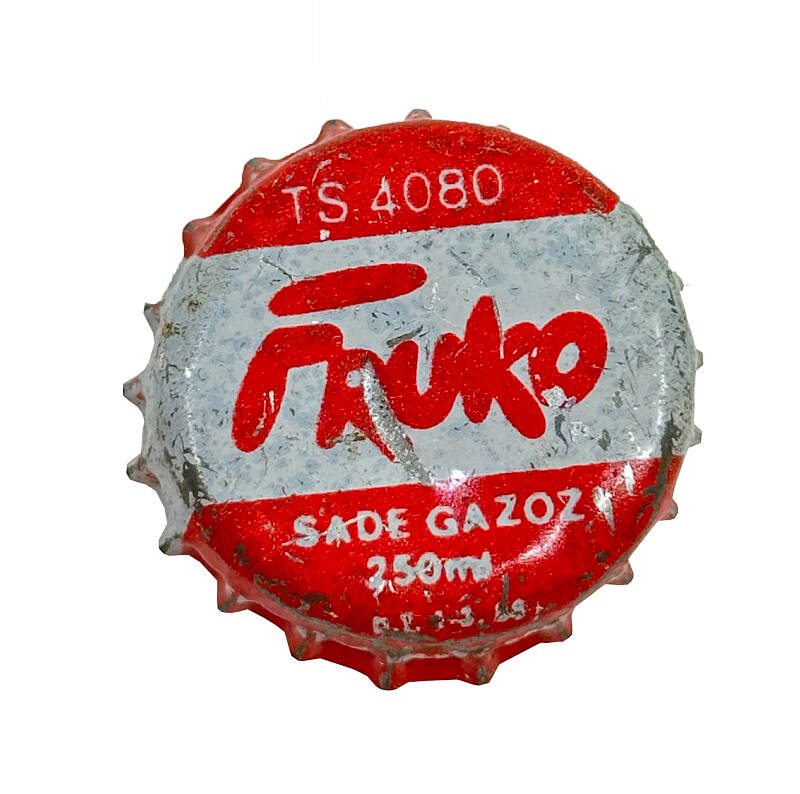 Fruko Eski Sade Gazoz Kapağı CMK1033 - 1