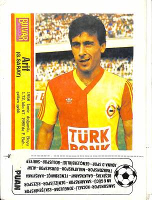 Galatasaray Arif Kartpostal (Küçük Boy) KRT19825 - 1