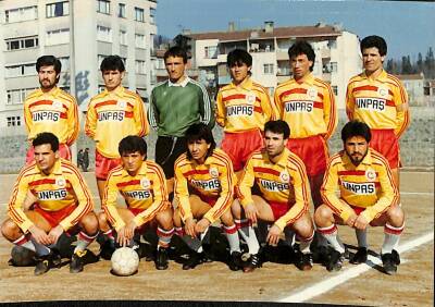 Galatasaray B Takımı 1980 Kartpostal (Küçük Boy) KRT19956 - 1