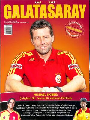 Galatasaray Dergisi Ağustos 2008 Sayı 70 - Michael Skibbe, Meira, Kewell NDR85297 - 1