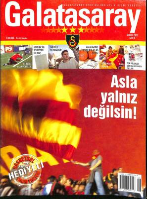 Galatasaray Dergisi Aralık 2002 Sayı 6 - Fabio Pinto, Emin Bülent Serdaroğlu, İsmet Gümüşdere NDR85335 - 1