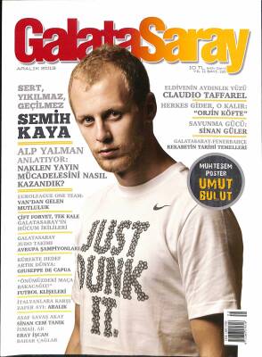 Galatasaray Dergisi Aralık 2013 Sayı 131 - Semih Kaya, Alp Yaman, Sinan Güler, Claudio NDR85305 - 1