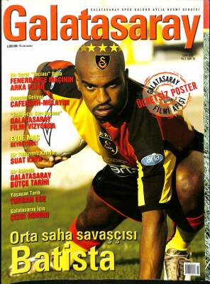 Galatasaray Dergisi Ekim 2003 Sayı 15 - Cafercan ve Mülayim, Turgan Ece, Suat Kaya NDR85265 - 1