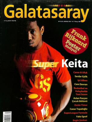 Galatasaray Dergisi Eylül 2009 Sayı 82 - Işıl Alben, Cem Davran, Serdar Eylik, Evrim Timur NDR85268 - 1