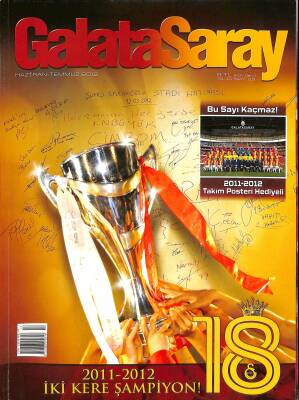 Galatasaray Dergisi Haziran-Temmuz 2012 Sayı 113 - 2011-2012 İki Kere Şampiyon! NDR85348 - 1