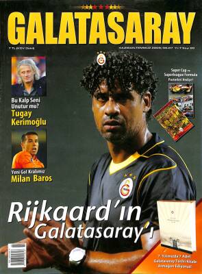 Galatasaray Dergisi Haziran-Temmuz Sayı 80 - Milan Baros, Tugay Kerimoğlu, Rijaard - 1