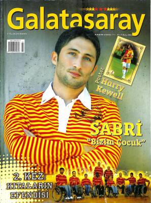 Galatasaray Dergisi Kasım 2009 Sayı 84 - Sabri, Jia Perkins, Deniz Hakyemez NDR85272 - 1