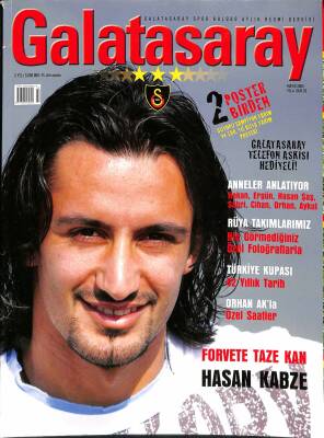 Galatasaray Dergisi Mayıs 2005 - Sayı 33 - Hasan Kabze, Hakan, Ergün, Hasan Şaş, Sabri, Cihan, Orhan, Aykut NDR85308 - 1