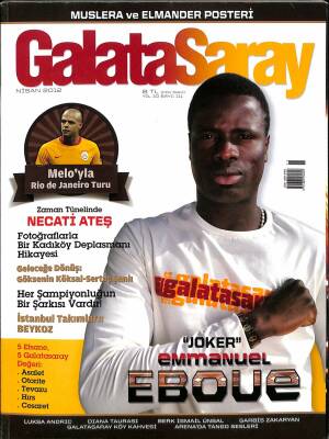 Galatasaray Dergisi Nisan 2012 Sayı 111 - Meloyla Rio De Janeiro Turu NDR85404 - 1