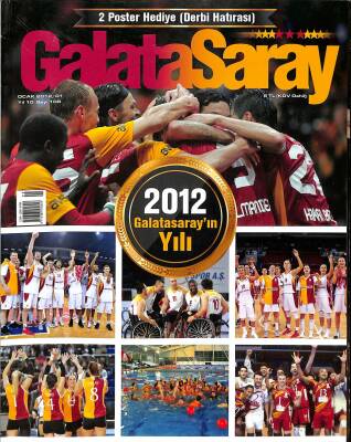 Galatasaray Dergisi Ocak 2012 Sayı 106 - 2012 Galatasarayın Yılı NDR85376 - 1