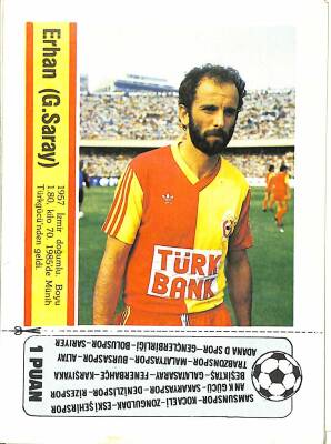 Galatasaray Erhan Kartpostal (Küçük Boy) KRT19830 - 1