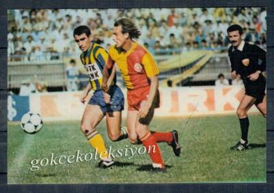 Galatasaray - Fenerbahçe Maçından Bir Kare Kartpostal KRT4591 - 1