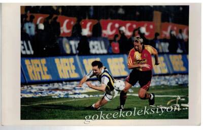 Galatasaray - Fenerbahçe Maçından Bir Kare Kartpostal KRT4677 - 1