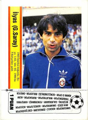 Galatasaray İlyas Kartpostal (Küçük Boy) KRT19828 - 1