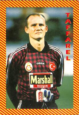 Galatasaray Kaleci Taffarel Kartpostal KRT19206 - 1