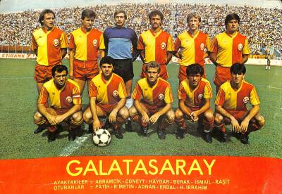 Galatasaray Oyuncu Kadrosu Kartpostal KRT3917 - 1