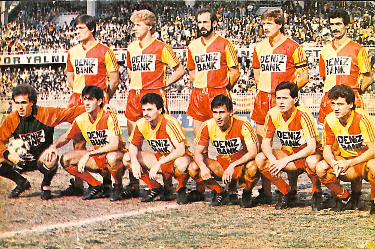 Galatasaray Oyuncu Kadrosu Kartpostal (Küçük Boy) KRT21292 - 1