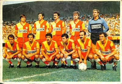 Galatasaray Takım Kadrosu Kartpostal (Orta Boy) KRT19822 - 1